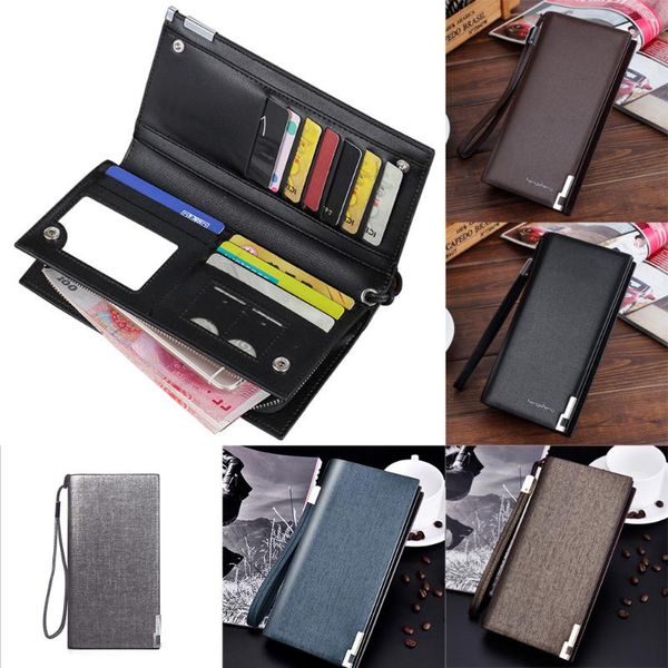 wallets mens fashion solid color open solid color multi card position wallet card bag no zipper long men wallets soft leather, Red;black
wallets mens fashion solid color open solid color multi card position wallet card bag no zipper long men wallets soft leather, Red;black
