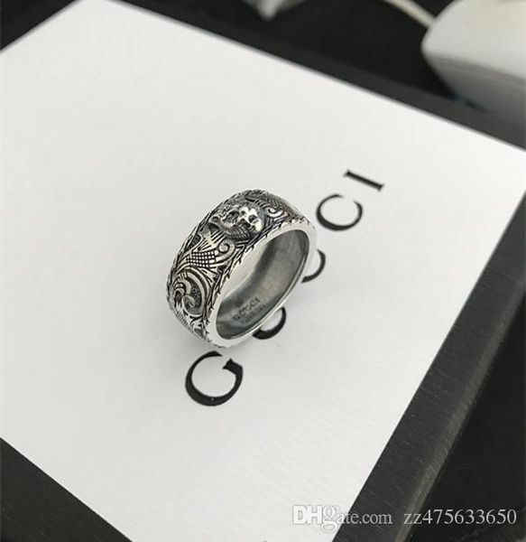 vintage 925 sterling silver gg rings 3d black tiger head unique animal ring for man women biker punk jewelry brand lover gift luxury
vintage 925 sterling silver gg rings 3d black tiger head unique animal ring for man women biker punk jewelry brand lover gift luxury
