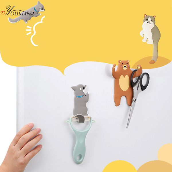 oyourlife adjustable multi-function wall hook cute cartoon refrigerator adhesive hook key hanger kitchen bathroom organizers
oyourlife adjustable multi-function wall hook cute cartoon refrigerator adhesive hook key hanger kitchen bathroom organizers