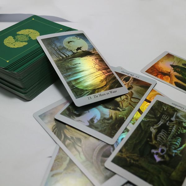 new upgraded version nature shine tarot cards deck holographic mysterious animal playing cards game for family party board game
new upgraded version nature shine tarot cards deck holographic mysterious animal playing cards game for family party board game