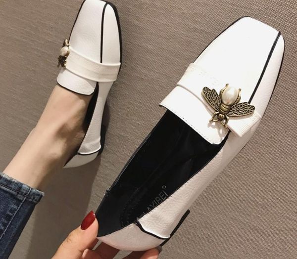 2019 women's shoes in spring and autumn with new style flat bottom square head @2604, Black
2019 women's shoes in spring and autumn with new style flat bottom square head @2604, Black