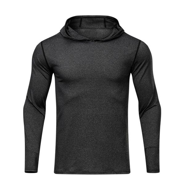 men's new sports t-shirt men's basketball training running hooded quick-drying clothes casual loose elastic fitness clothes, White;black
men's new sports t-shirt men's basketball training running hooded quick-drying clothes casual loose elastic fitness clothes, White;black