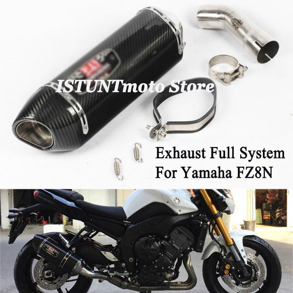 slip on для yamaha fz8 fz8n fz800 мотоцикл выхлопная полная система модифицированная средняя звено часть с углеродным волокном выхлопной вес
slip on для yamaha fz8 fz8n fz800 мотоцикл выхлопная полная система модифицированная средняя звено часть с углеродным волокном выхлопной вес