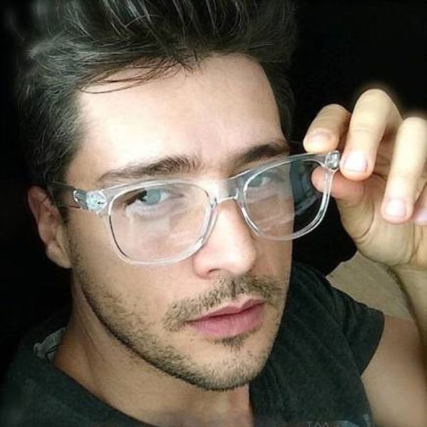 fashion men glasses frame women glasses clear glass brand clear transparent optical myopia eyewear oculos de grau, Silver
fashion men glasses frame women glasses clear glass brand clear transparent optical myopia eyewear oculos de grau, Silver