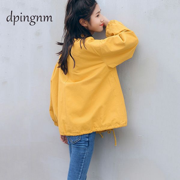 2019 new women's spring long-sleeved short jacket female autumn overcoat elegant casual solid baseball hooded jacket coat r80, Black;brown
2019 new women's spring long-sleeved short jacket female autumn overcoat elegant casual solid baseball hooded jacket coat r80, Black;brown