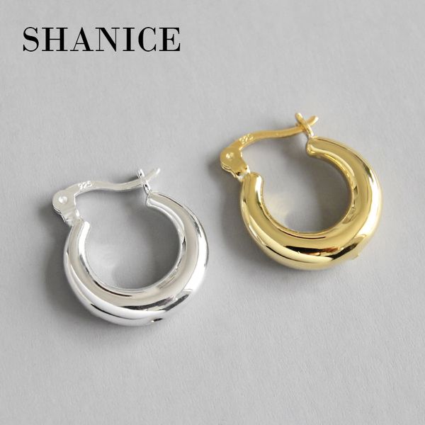 shanice 925 sterling silver ins minimalist high-end all-match retro circle gold color hoop earrings fine jewelry friend gift j190718, Golden;silver
shanice 925 sterling silver ins minimalist high-end all-match retro circle gold color hoop earrings fine jewelry friend gift j190718, Golden;silver