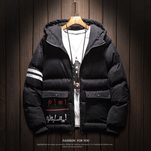nicewinter bread cotton-padded couple jacket high-quality men hooded jacket windproof and warm, Black
nicewinter bread cotton-padded couple jacket high-quality men hooded jacket windproof and warm, Black