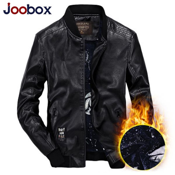 brand 2018 luxury casual leather jacket men winter warm windproof fleece liner mens pu jackets coats plus size 4xl, Black
brand 2018 luxury casual leather jacket men winter warm windproof fleece liner mens pu jackets coats plus size 4xl, Black