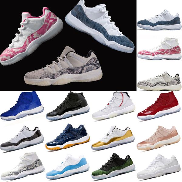 2019 Hot selling 11 11s basketball men women shoes snakeskin Concord Space Jam Rose Gold Cap and Gown excellent sneakers trainers 36-47
2019 Hot selling 11 11s basketball men women shoes snakeskin Concord Space Jam Rose Gold Cap and Gown excellent sneakers trainers 36-47