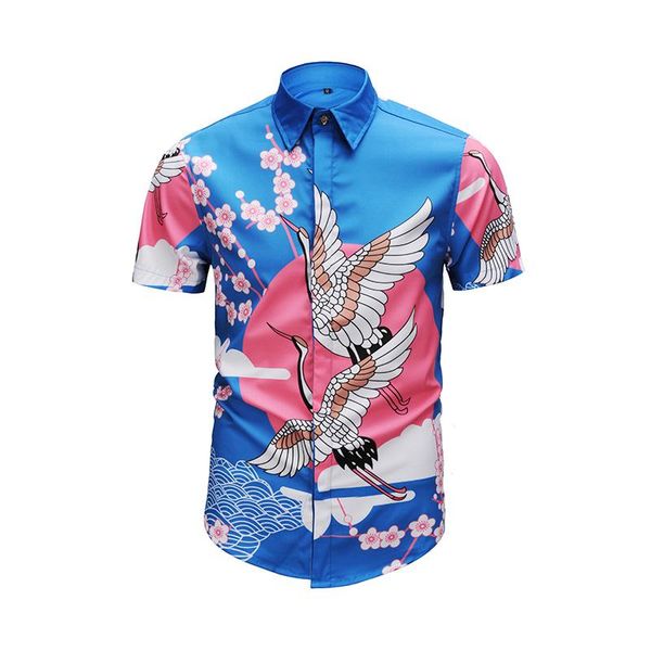 true reveler summer casual short sleeve men shirts fashion blue sky 3d gruidae crane blouse tuxedo shirts man multicolour, White;black
true reveler summer casual short sleeve men shirts fashion blue sky 3d gruidae crane blouse tuxedo shirts man multicolour, White;black