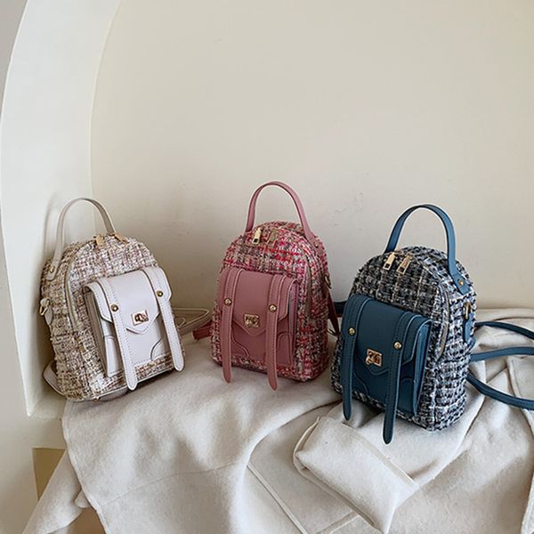 2020 new travel backpack woolen small schoolbag women's college style casual wild student schoolbag rucksack
2020 new travel backpack woolen small schoolbag women's college style casual wild student schoolbag rucksack