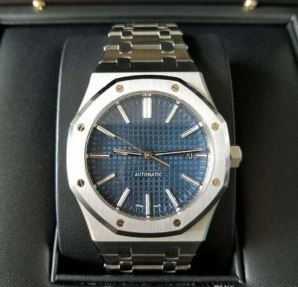 2019 Hot Sale 41mm Luxury Watch For Men Automatic movement Blue dial ROYAL OAK Series watch sapphire 15400 Stainless Steel mens watches
2019 Hot Sale 41mm Luxury Watch For Men Automatic movement Blue dial ROYAL OAK Series watch sapphire 15400 Stainless Steel mens watches