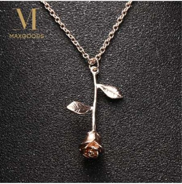 new 1 pcs delicate rose flower pendant necklace charm gold silver beauty rose jewelry necklace for women girls
new 1 pcs delicate rose flower pendant necklace charm gold silver beauty rose jewelry necklace for women girls