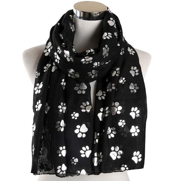 new dog footprints silver scarf lady temperament beach shawl explosion style long scarf beach towel wy273, Blue;gray
new dog footprints silver scarf lady temperament beach shawl explosion style long scarf beach towel wy273, Blue;gray