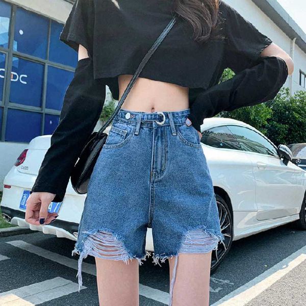 pant jean women wide leg summer denim shorts feminino high waist jeans woman plus size ripped jeans for women korean 2020 new, Blue
pant jean women wide leg summer denim shorts feminino high waist jeans woman plus size ripped jeans for women korean 2020 new, Blue