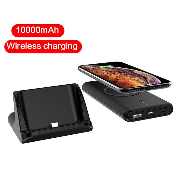 10w fast qi wireless charger power bank 10000mah for xiaomi mi iphone 11 pro fast wireless charging powerbank with charger stand
10w fast qi wireless charger power bank 10000mah for xiaomi mi iphone 11 pro fast wireless charging powerbank with charger stand