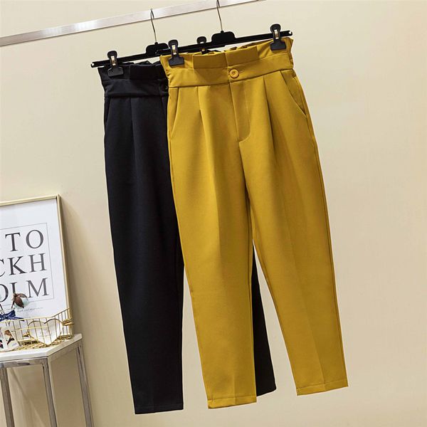 plus size women's spring summer nine-point pants new casual trousers loose thin bud pants tide 2020 l335, Black;white
plus size women's spring summer nine-point pants new casual trousers loose thin bud pants tide 2020 l335, Black;white