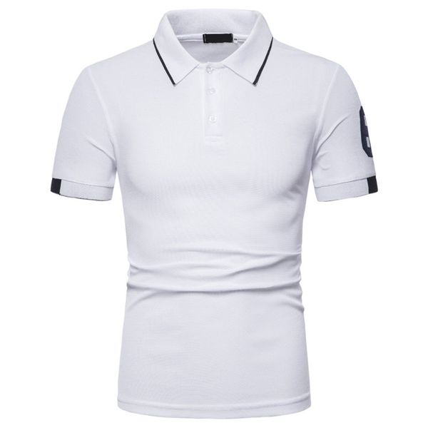mens designer number print polos fashion natural color short sleeve polos casual turn-down collar polos mens clothing, White;black
mens designer number print polos fashion natural color short sleeve polos casual turn-down collar polos mens clothing, White;black