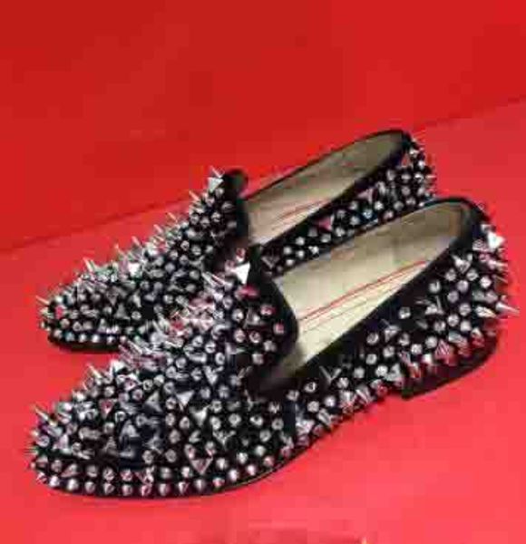 amous luxury designers men red bottom loafers men dress shoes spikes and diamonds glitter pik pik business casual fashion, Black
amous luxury designers men red bottom loafers men dress shoes spikes and diamonds glitter pik pik business casual fashion, Black