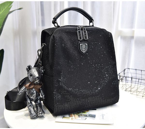 yilunxi bags for woman's 2020 new backpack black wear-resistant backpack fashionable lady suitable for young girls bag
yilunxi bags for woman's 2020 new backpack black wear-resistant backpack fashionable lady suitable for young girls bag