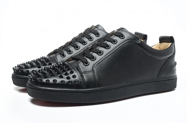 fashion designer brand studded spikes flats shoes red bottom shoes for men and womens party lovers genuine leather sneakers with box c13, Black
fashion designer brand studded spikes flats shoes red bottom shoes for men and womens party lovers genuine leather sneakers with box c13, Black