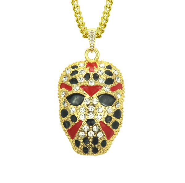 hip hop painted mask pendant necklaces for men women luxury designer mens pendants gold silver chain necklace jewelry gift
hip hop painted mask pendant necklaces for men women luxury designer mens pendants gold silver chain necklace jewelry gift