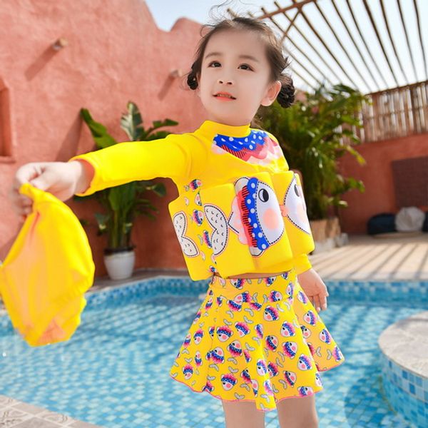 toddler baby girl floating swimdress long sleeve buoyancy floatsuit children swimwear uv upf50+ protective training swimsuit
toddler baby girl floating swimdress long sleeve buoyancy floatsuit children swimwear uv upf50+ protective training swimsuit