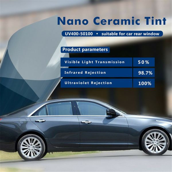 50cmx800cm(20''x315'') 2mil 50%vlt 100% uv proof nano ceramic solar tint home car window tint film sticker vinyl
50cmx800cm(20''x315'') 2mil 50%vlt 100% uv proof nano ceramic solar tint home car window tint film sticker vinyl