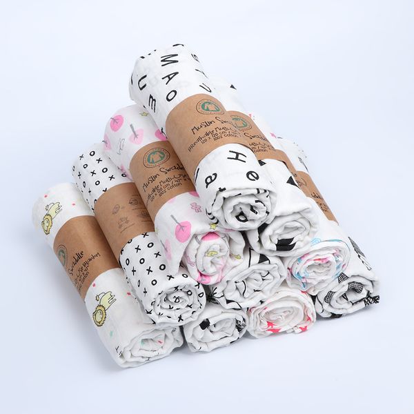 1pc cute cotton baby swaddles soft newborn blankets bath gauze infant wrap sleepsack stroller cover play mat for kids
1pc cute cotton baby swaddles soft newborn blankets bath gauze infant wrap sleepsack stroller cover play mat for kids