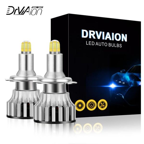 2020 new arrival h7 led car light lamp 24led 120w bulbs 6500k illumination car headlights