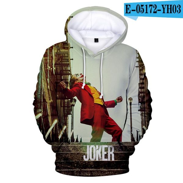 personality print 3d joker hoodies sweatshirt men boys sweatshirts child hooded harajuku fashion joker boys girls pullover, Black
personality print 3d joker hoodies sweatshirt men boys sweatshirts child hooded harajuku fashion joker boys girls pullover, Black