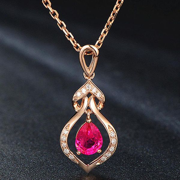 vintage royal 14k rose gold color red crystal ruby gemstones diamonds pendant necklaces for women jewelry bijoux choker party, Silver
vintage royal 14k rose gold color red crystal ruby gemstones diamonds pendant necklaces for women jewelry bijoux choker party, Silver