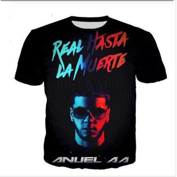 2020 new fashion clothing anuel casual t-shirt women men 3d t-shirt harajuku t shirt summer style hr023, White;black
2020 new fashion clothing anuel casual t-shirt women men 3d t-shirt harajuku t shirt summer style hr023, White;black