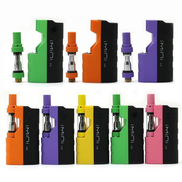 Оригинальный Imini V2 Mod Kit 650mAh Vape Mod комплекты VV батарея со светодиодными фонарями 0.5 мл 1.0 мл картриджи Vape 11 цветов испаритель
Оригинальный Imini V2 Mod Kit 650mAh Vape Mod комплекты VV батарея со светодиодными фонарями 0.5 мл 1.0 мл картриджи Vape 11 цветов испаритель