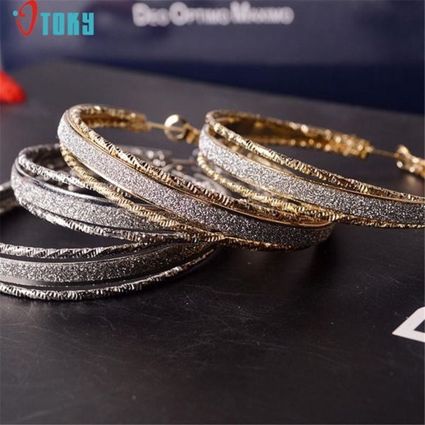 otoky earings for women dull polish drop round dangle drop party big hoop earrings 80824, Golden;silver
otoky earings for women dull polish drop round dangle drop party big hoop earrings 80824, Golden;silver