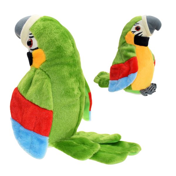 electric talking parrot plush toys cute speaking record repeats waving wings electronic bird stuffed plush toy kids gift
electric talking parrot plush toys cute speaking record repeats waving wings electronic bird stuffed plush toy kids gift
