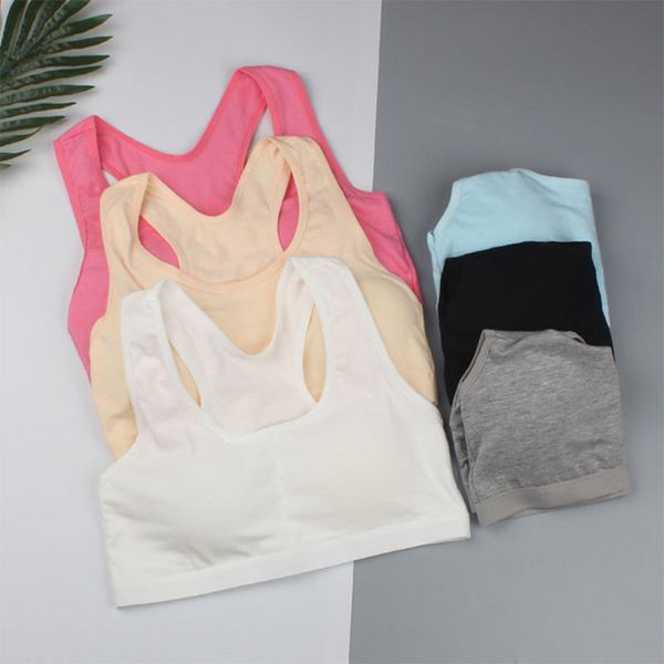 girl underwear student cotton bra puberty summer thin section vest 9-12middle child girl, White;black
girl underwear student cotton bra puberty summer thin section vest 9-12middle child girl, White;black