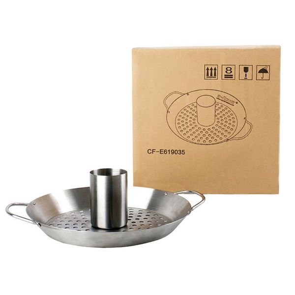 multi-function chicken holder pan wing rack stainless steel roast dish beer smoked chicken outdoor household bbq pans
multi-function chicken holder pan wing rack stainless steel roast dish beer smoked chicken outdoor household bbq pans