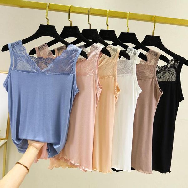 2020 summer new women cotton sleeveless tanks bodycon temperament lace patchwork tshirt vest tank female vest, White
2020 summer new women cotton sleeveless tanks bodycon temperament lace patchwork tshirt vest tank female vest, White