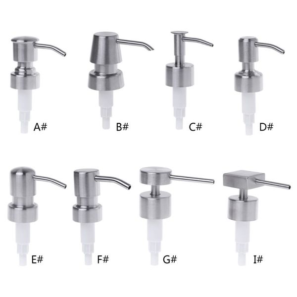 silver liquid soap dispenser press head lotion pump bottle nozzle dispenser replacement jar tube 8 types 831f
silver liquid soap dispenser press head lotion pump bottle nozzle dispenser replacement jar tube 8 types 831f