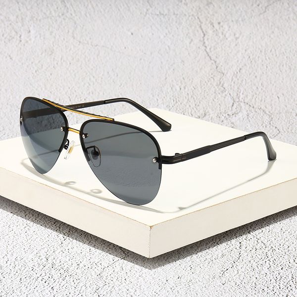 the latest selling popular fashion mens designer sunglasses square luxury plate metal combination frame uv400, White;black
the latest selling popular fashion mens designer sunglasses square luxury plate metal combination frame uv400, White;black