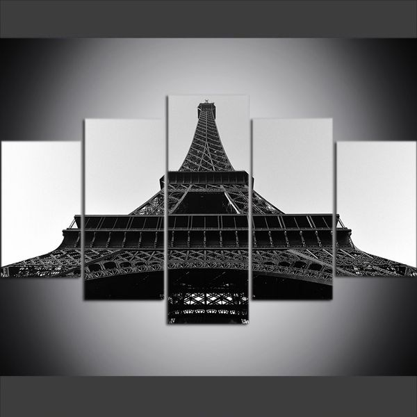 5 piece large size canvas wall art pictures creative paris eiffel tower poster art print oil painting for living room decor
5 piece large size canvas wall art pictures creative paris eiffel tower poster art print oil painting for living room decor