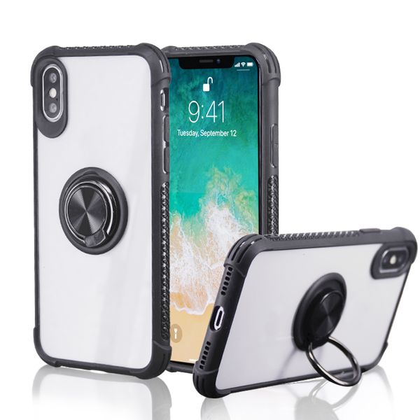 Clear Acrylic Phone Case Transparent Soft TPU Case Cover 360 Degree Ring Holder Phone Cover For iPhone X XR XS Max 8 Plus
Clear Acrylic Phone Case Transparent Soft TPU Case Cover 360 Degree Ring Holder Phone Cover For iPhone X XR XS Max 8 Plus