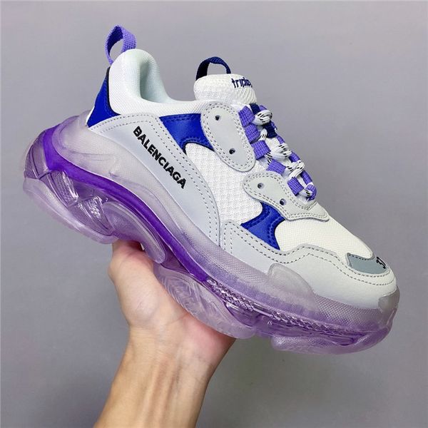 paris brand 3.0 high version women's shoes luxury design large size transparent crystal air cushion bottom fluorescent sneakers 39-46 0, Black
paris brand 3.0 high version women's shoes luxury design large size transparent crystal air cushion bottom fluorescent sneakers 39-46 0, Black