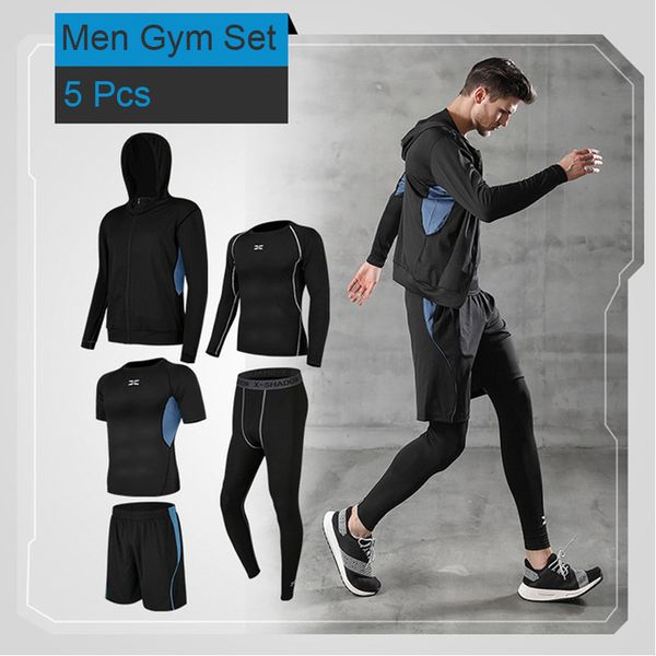 5pcs set men's compression sportswear suits mens blank tracksuits 2020 gym compression set mens sports training workout male, White;black
5pcs set men's compression sportswear suits mens blank tracksuits 2020 gym compression set mens sports training workout male, White;black