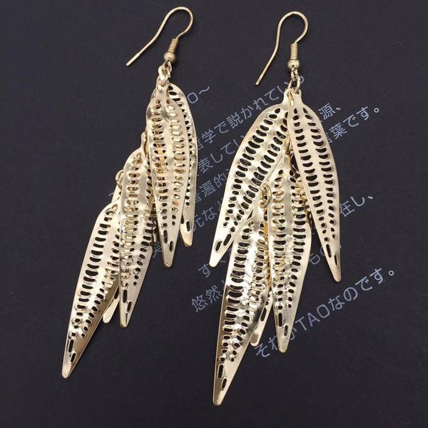1 pair 2019 new brand fashion jewelry yellow gold filled leaf earrings 9 styles drop dangle earrings for women ing, Silver
1 pair 2019 new brand fashion jewelry yellow gold filled leaf earrings 9 styles drop dangle earrings for women ing, Silver