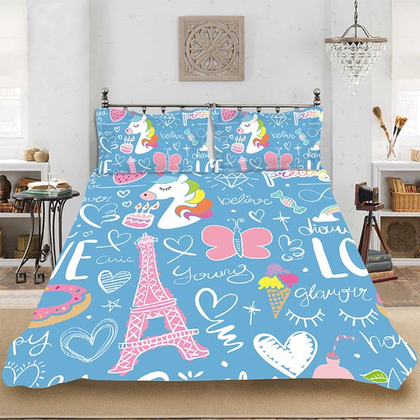 cute letter nicorn 3d print kids bedding set bedclothes include duvet cover pillowcase print home textile bed linens
cute letter nicorn 3d print kids bedding set bedclothes include duvet cover pillowcase print home textile bed linens