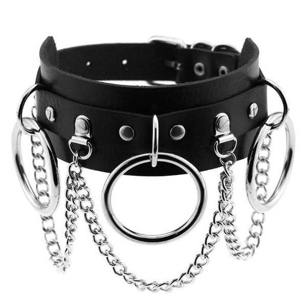 diezi harajuku o-round punk pu leather choker necklace women chains statement gothic necklaces club party anime jewelry, Silver
diezi harajuku o-round punk pu leather choker necklace women chains statement gothic necklaces club party anime jewelry, Silver