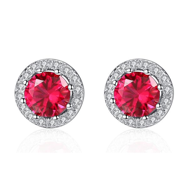 luxury earrings 7.7mm round ruby brilliant stud for women elegant 925 sterling silver engagement earrings jewelry se0335, Golden;silver
luxury earrings 7.7mm round ruby brilliant stud for women elegant 925 sterling silver engagement earrings jewelry se0335, Golden;silver