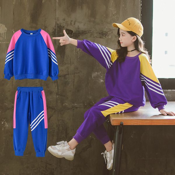 new spring 2020 children clothing sets teenage girls 2 pcs patchwork sweatshirts & active pants for kids sport suits girl outfit, White
new spring 2020 children clothing sets teenage girls 2 pcs patchwork sweatshirts & active pants for kids sport suits girl outfit, White